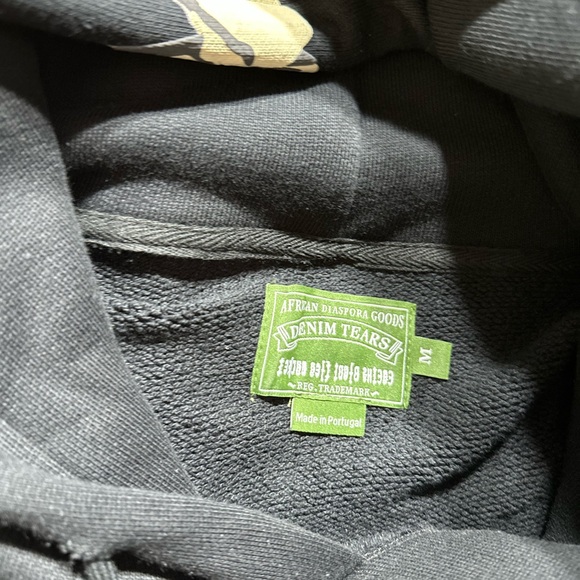 Denim Tears X Cactus Plant Flea Market Cactus Tears Wreath Hoodie - Picture 8 of 8